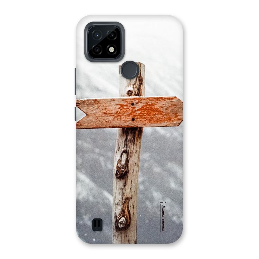 Wood And Snow Back Case for Realme C21
