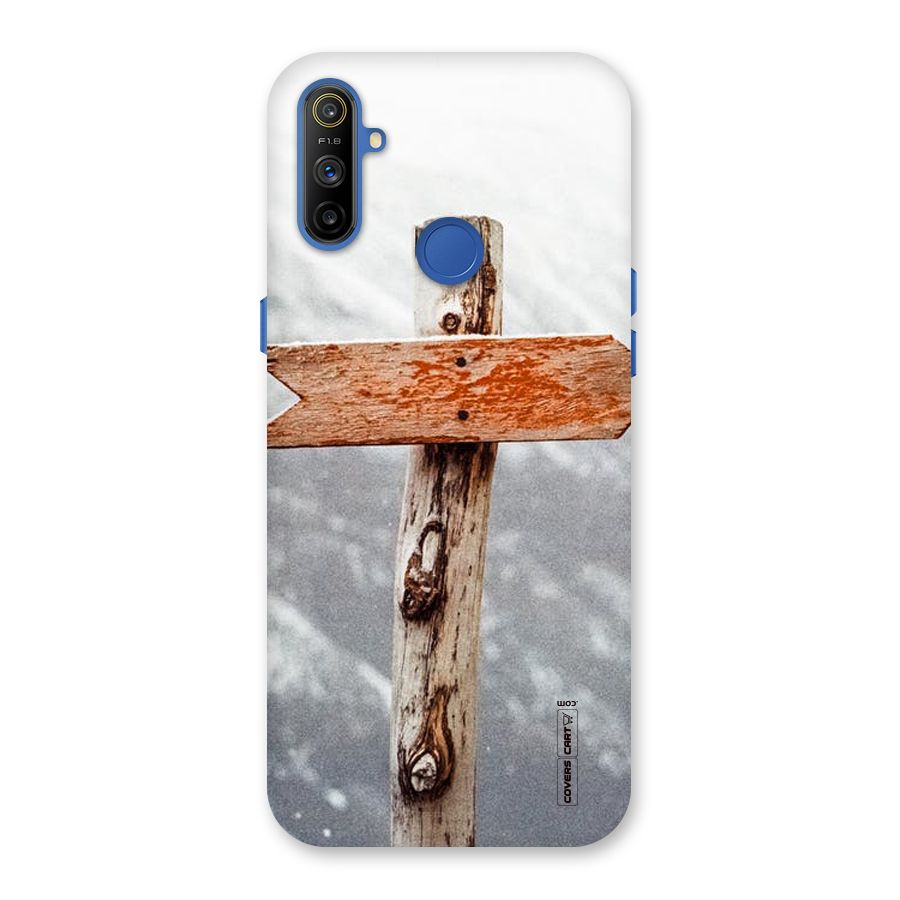 Wood And Snow Back Case for Realme Narzo 10A