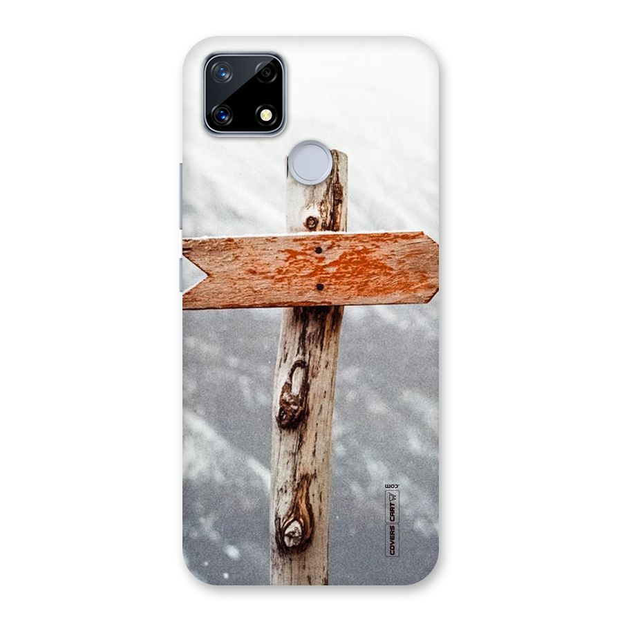 Wood And Snow Back Case for Realme Narzo 20