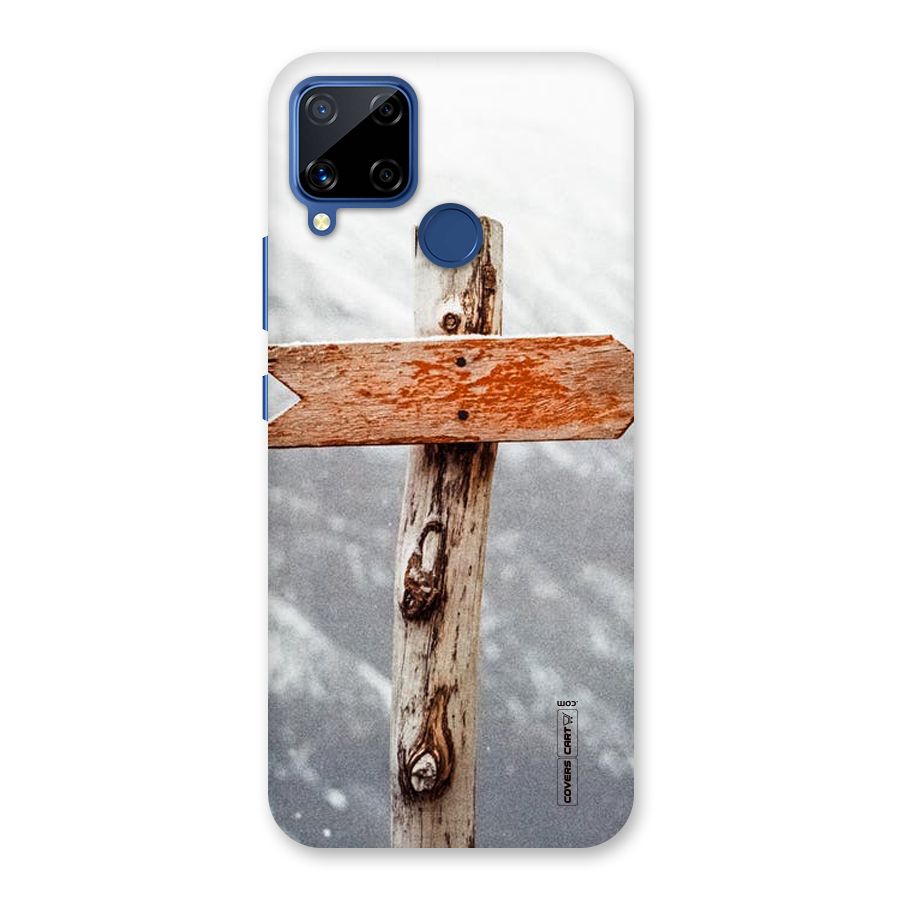 Wood And Snow Back Case for Realme Narzo 30A