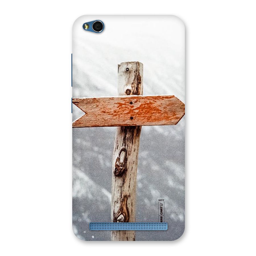 Wood And Snow Back Case for Redmi 5A
