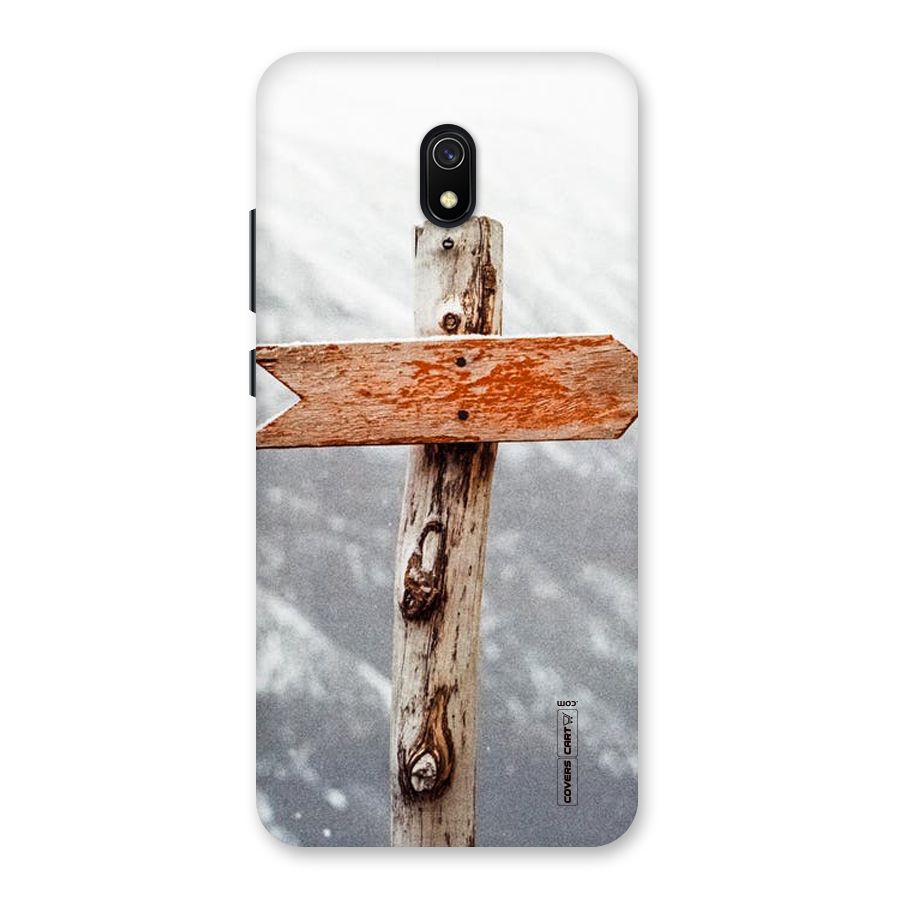 Wood And Snow Back Case for Redmi 8A