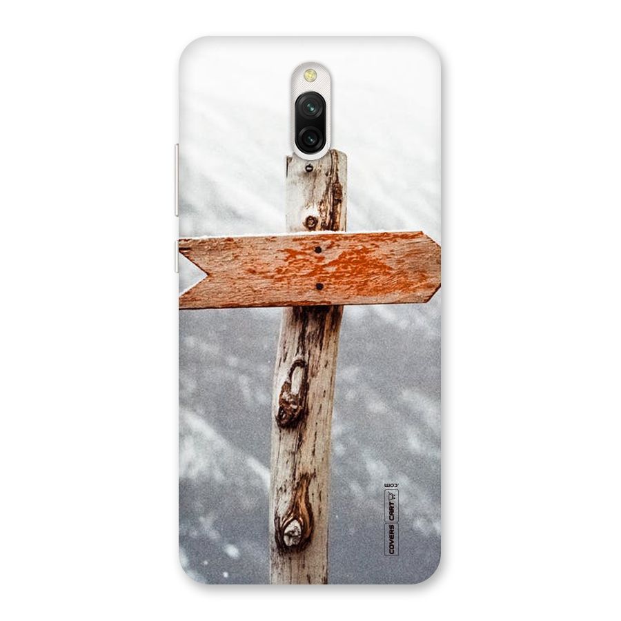 Wood And Snow Back Case for Redmi 8A Dual