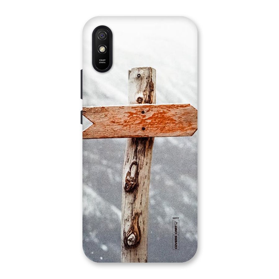 Wood And Snow Back Case for Redmi 9A