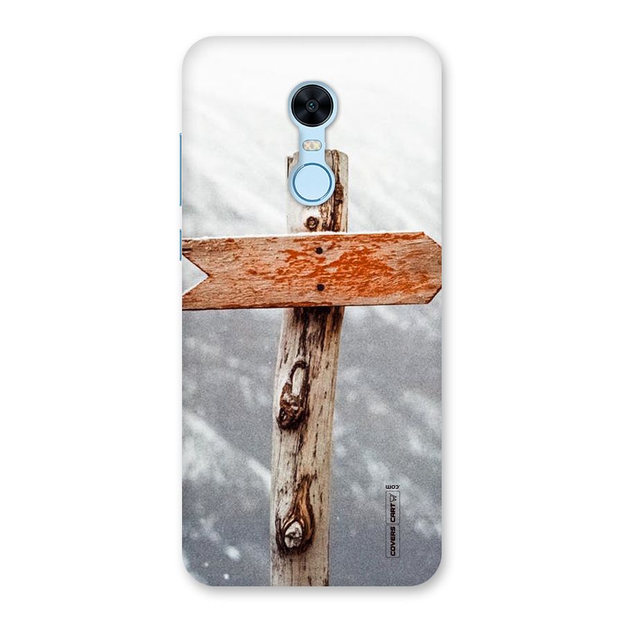 Wood And Snow Back Case for Redmi Note 5