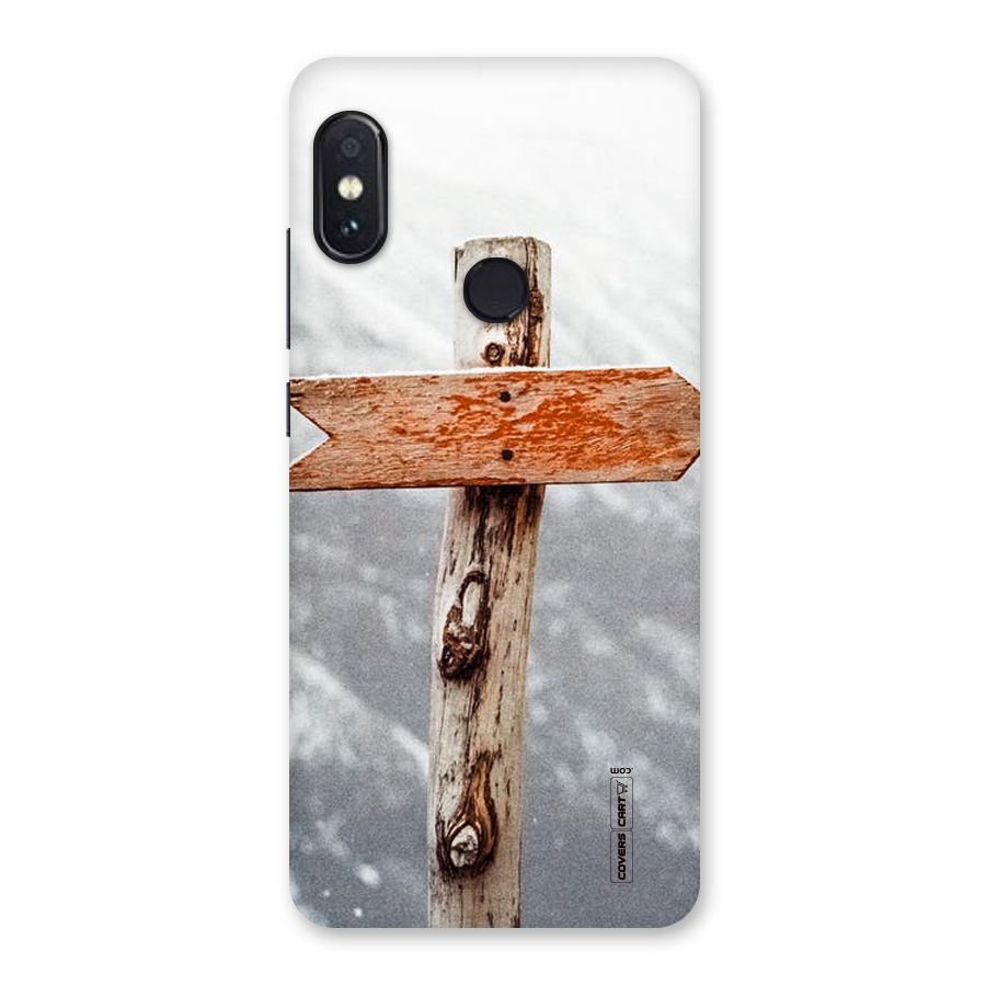 Wood And Snow Back Case for Redmi Note 5 Pro