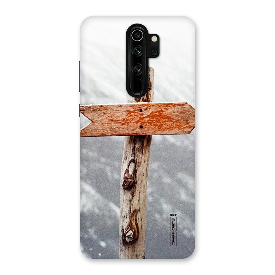 Wood And Snow Back Case for Redmi Note 8 Pro