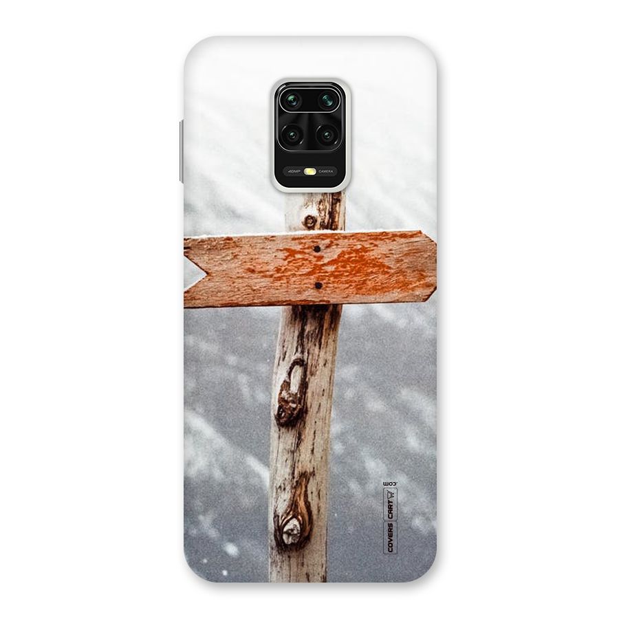Wood And Snow Back Case for Redmi Note 9 Pro Max