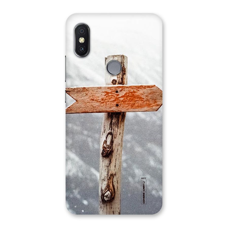 Wood And Snow Back Case for Redmi Y2
