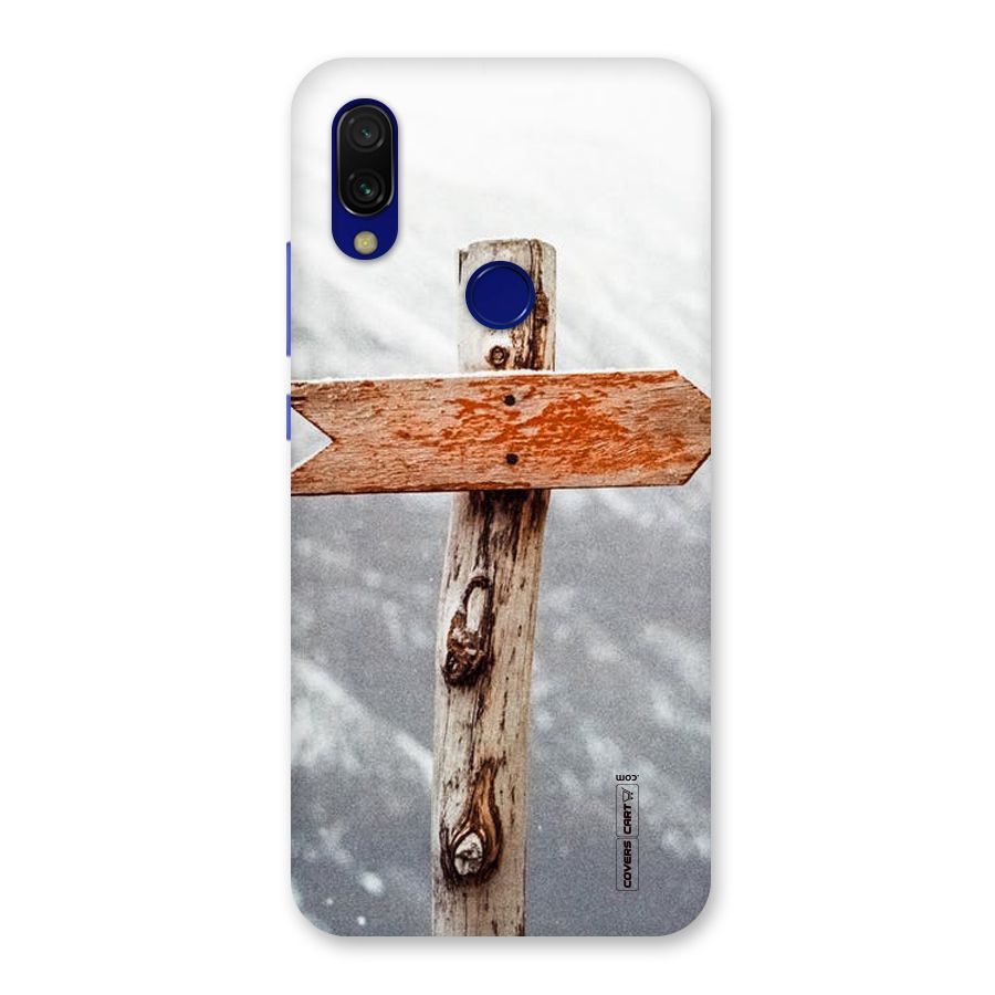 Wood And Snow Back Case for Redmi Y3