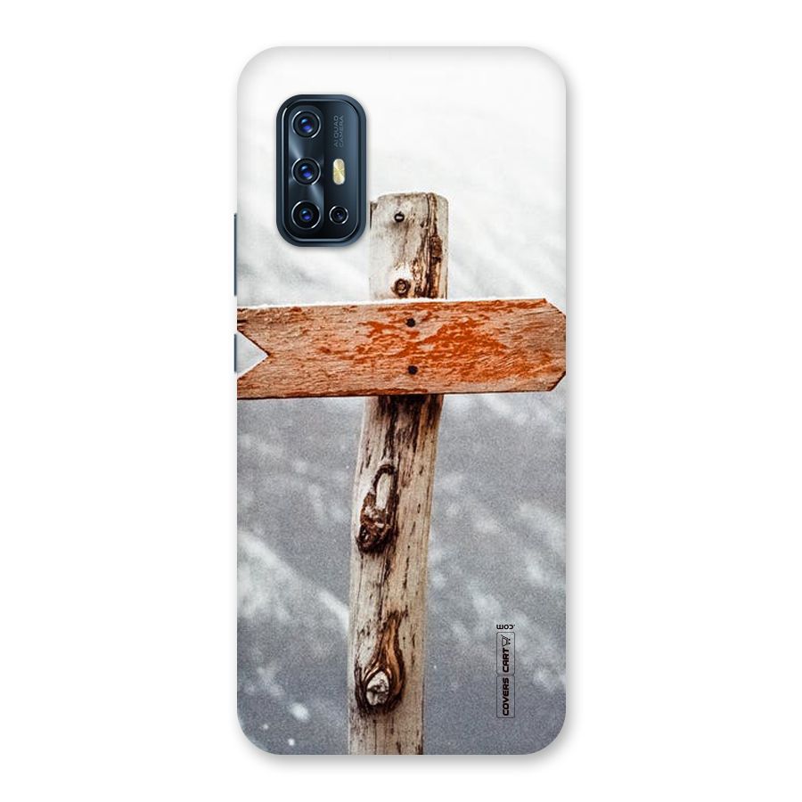Wood And Snow Back Case for Vivo V17