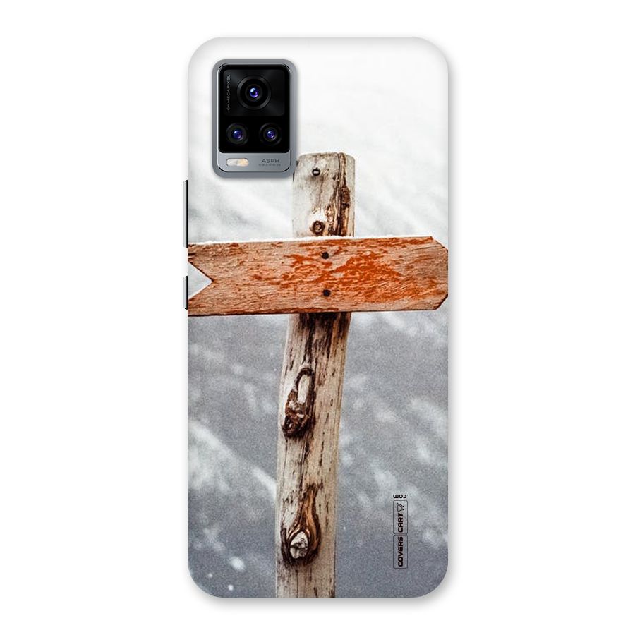 Wood And Snow Back Case for Vivo V20