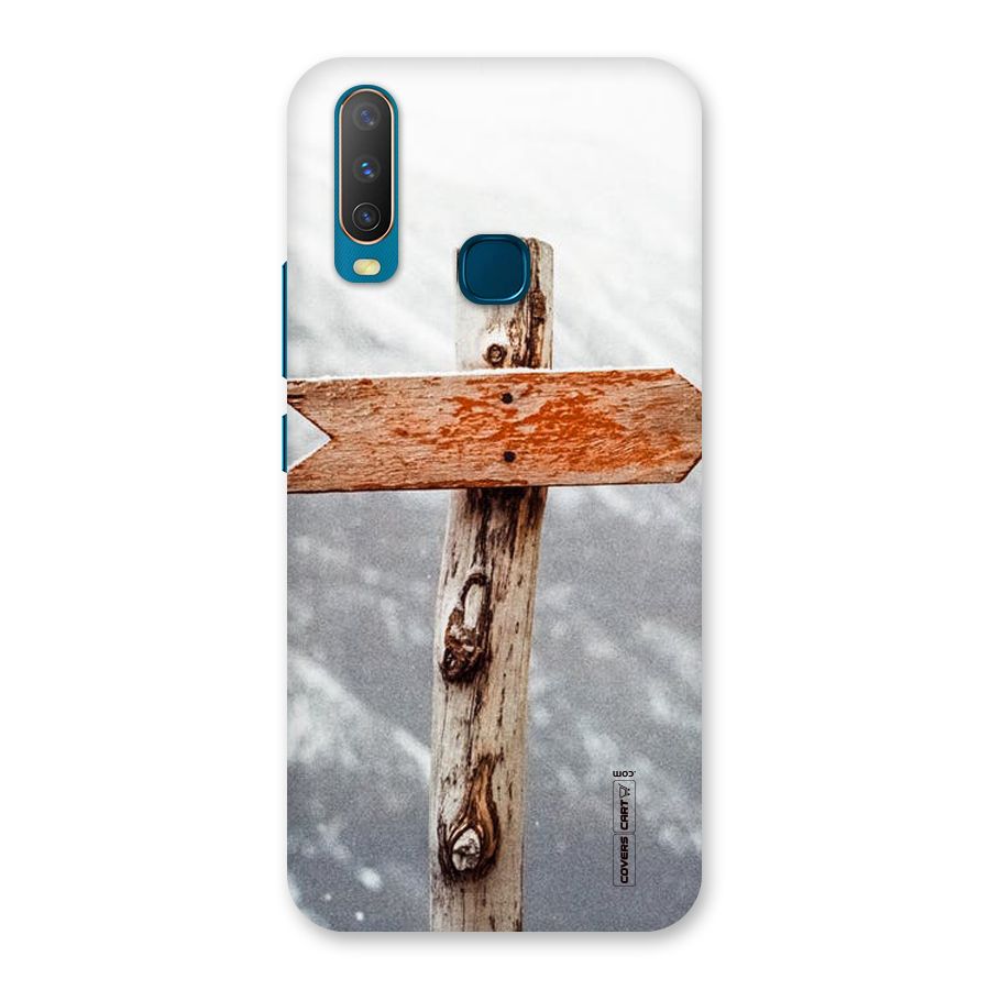 Wood And Snow Back Case for Vivo Y17