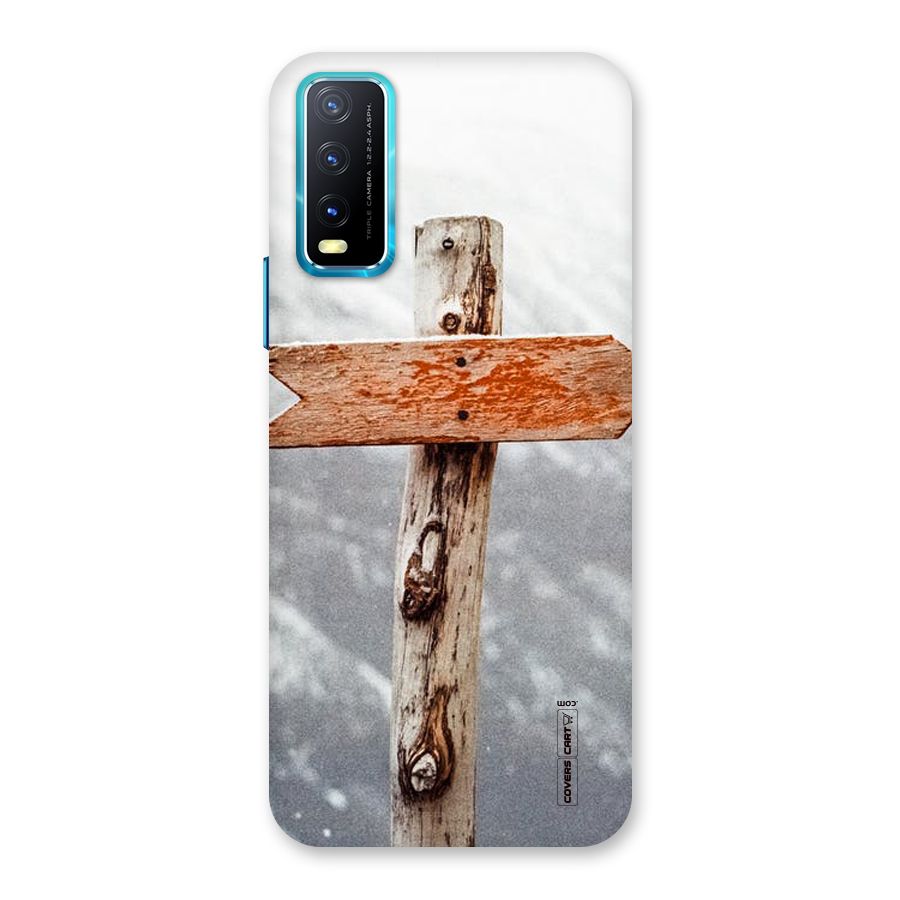 Wood And Snow Back Case for Vivo Y20