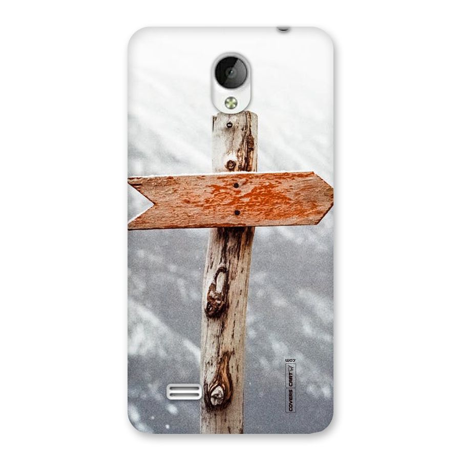 Wood And Snow Back Case for Vivo Y21