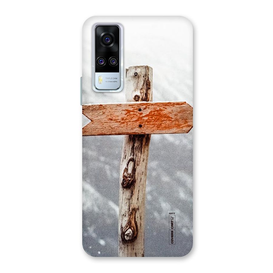 Wood And Snow Back Case for Vivo Y31
