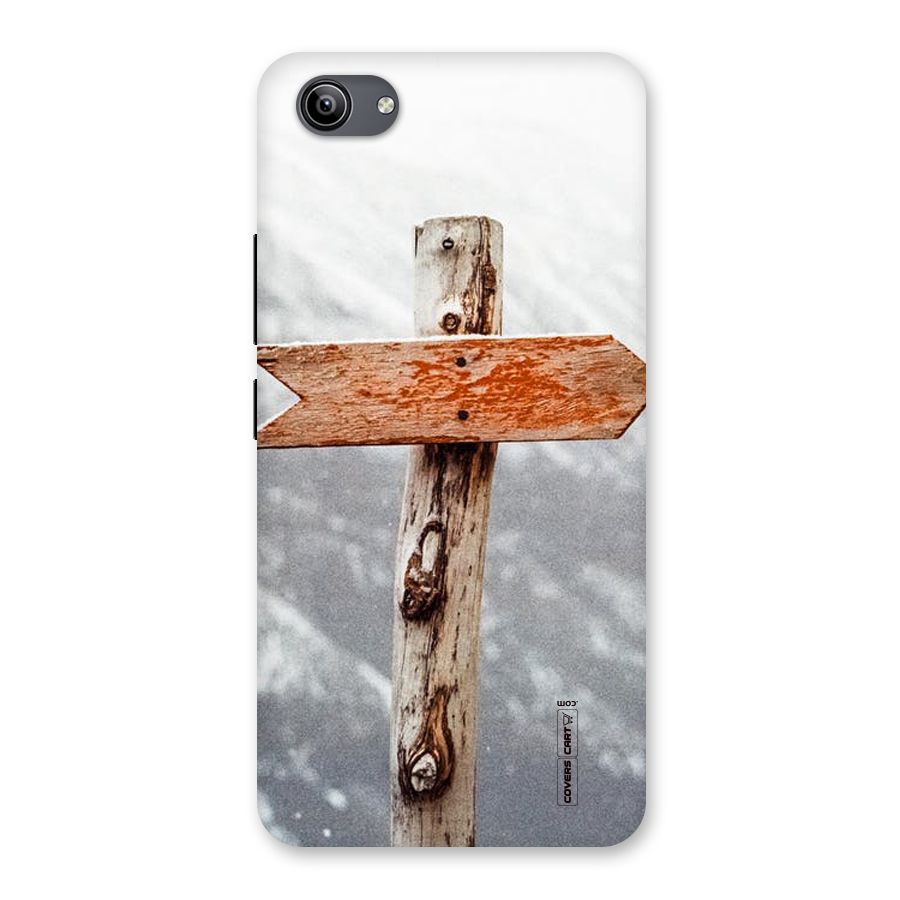 Wood And Snow Back Case for Vivo Y81i