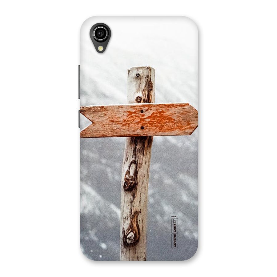 Wood And Snow Back Case for Vivo Y90
