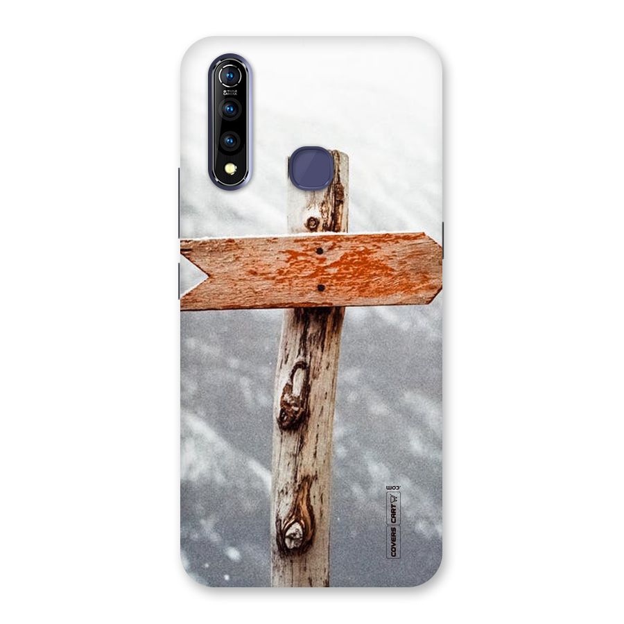 Wood And Snow Back Case for Vivo Z1 Pro