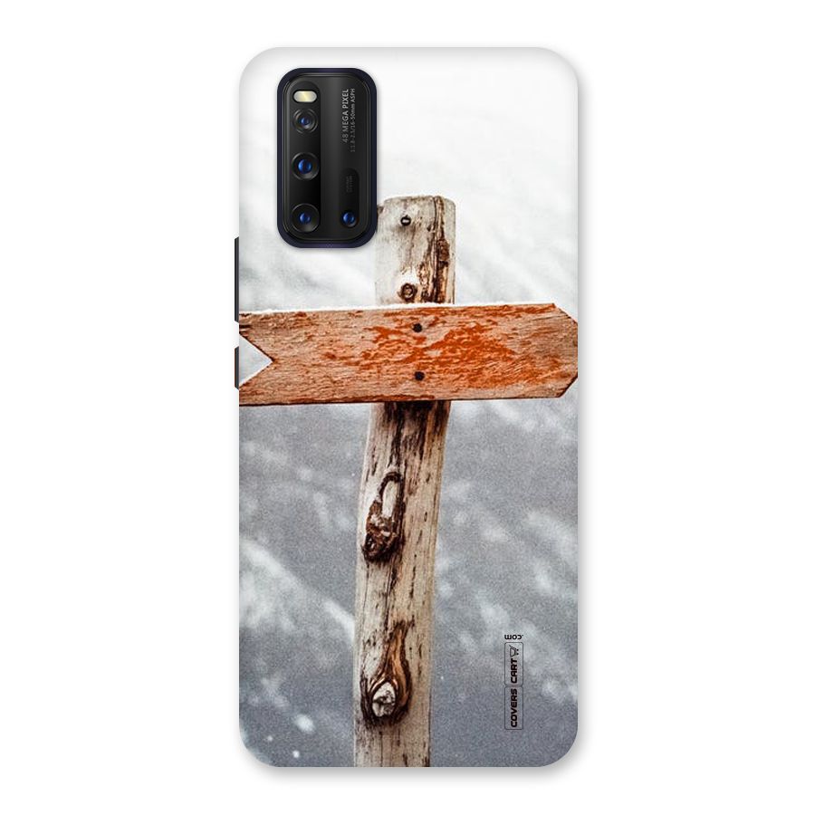 Wood And Snow Back Case for Vivo iQOO 3