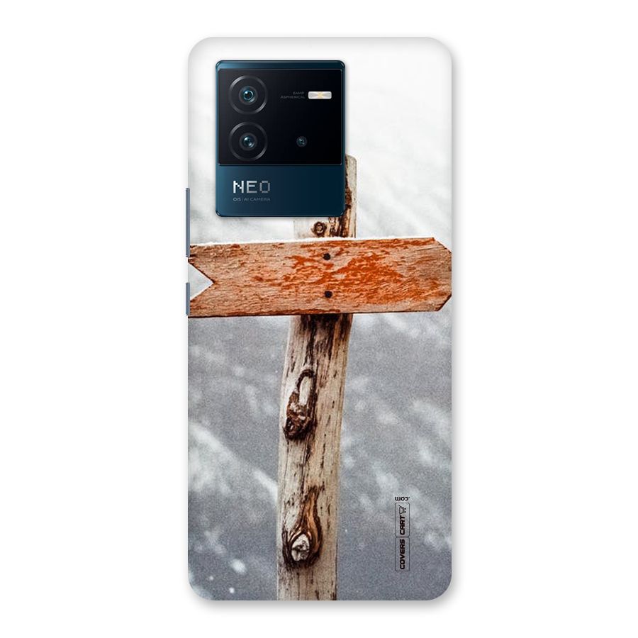 Wood And Snow Back Case for Vivo iQOO Neo 6 5G