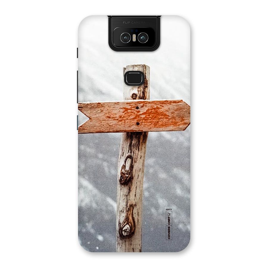 Wood And Snow Back Case for Zenfone 6z