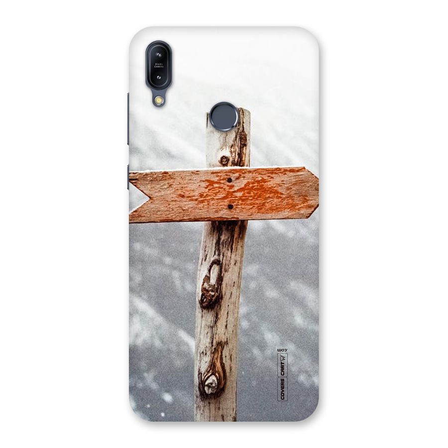 Wood And Snow Back Case for Zenfone Max M2