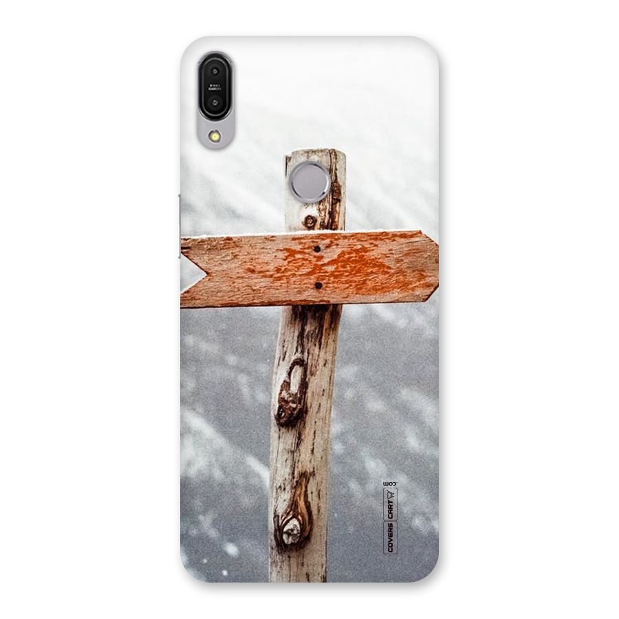 Wood And Snow Back Case for Zenfone Max Pro M1