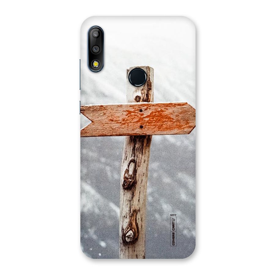 Wood And Snow Back Case for Zenfone Max Pro M2