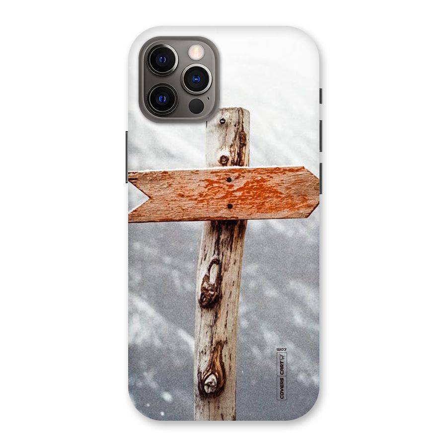 Wood And Snow Back Case for iPhone 12 Pro