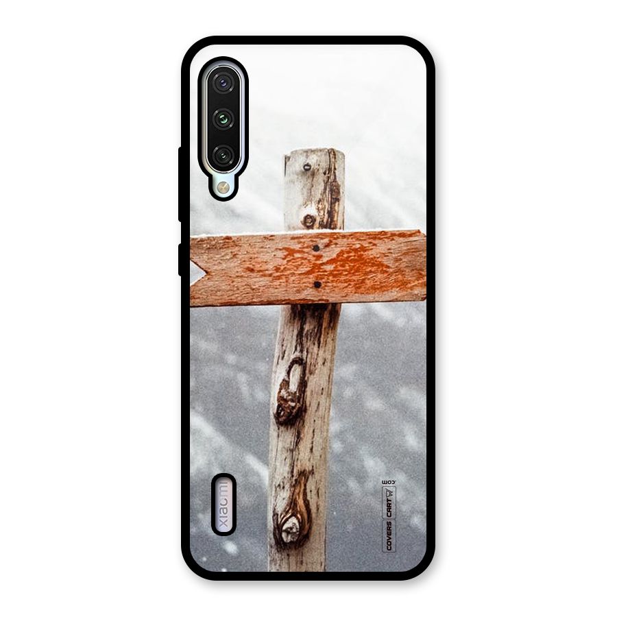 Wood And Snow Glass Back Case for Mi A3