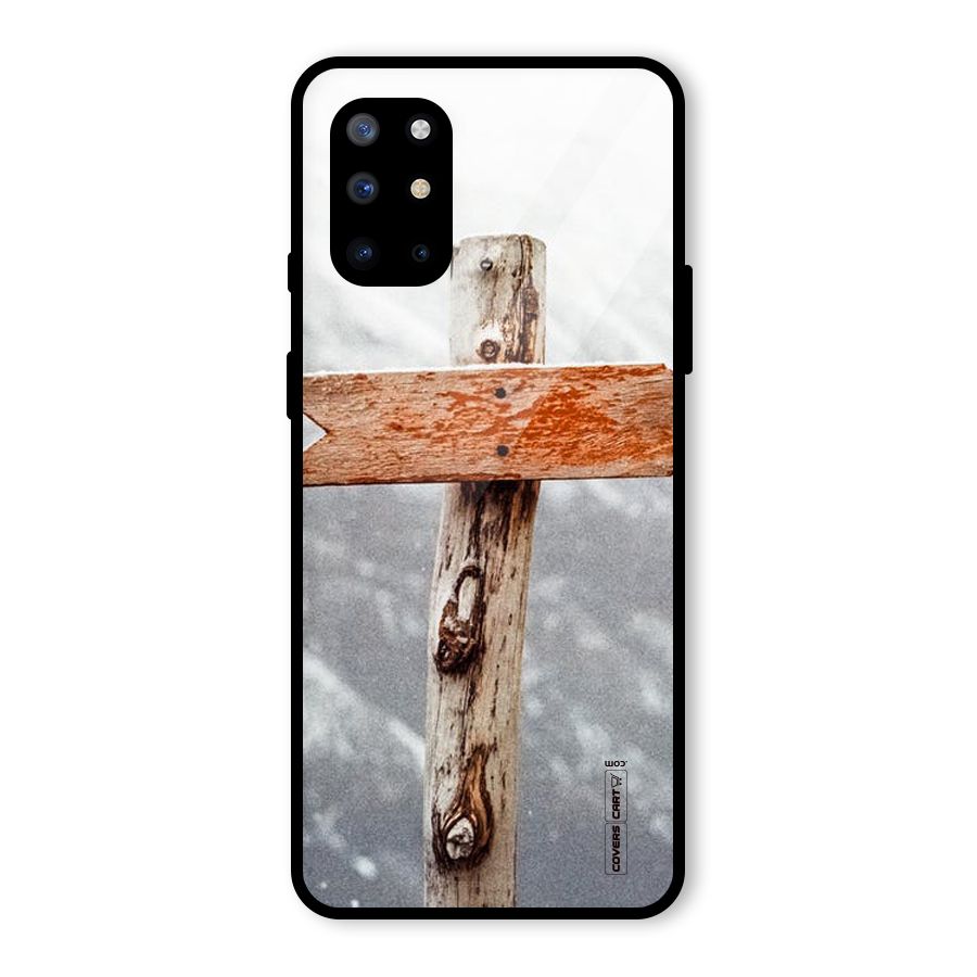 Wood And Snow Glass Back Case for OnePlus 8T