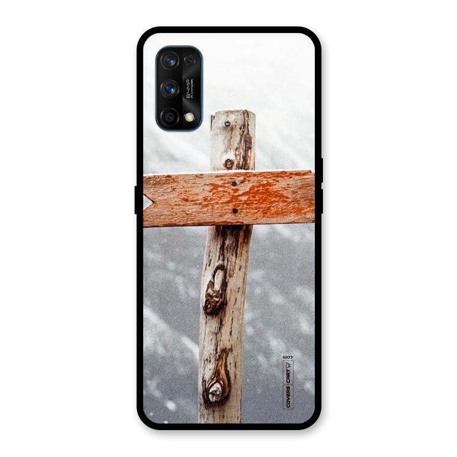 Wood And Snow Glass Back Case for Realme 7 Pro