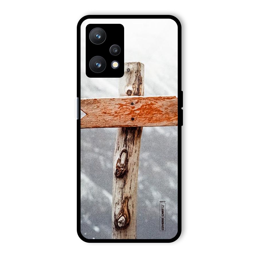 Wood And Snow Glass Back Case for Realme 9 Pro 5G