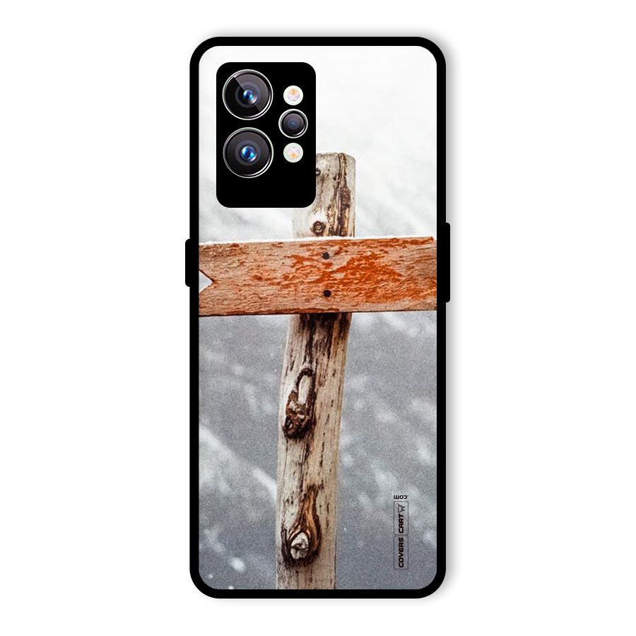Wood And Snow Glass Back Case for Realme GT2 Pro
