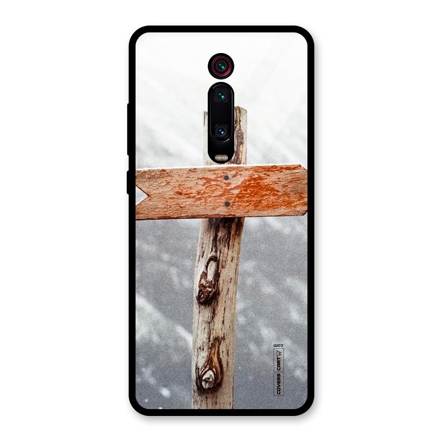 Wood And Snow Glass Back Case for Redmi K20