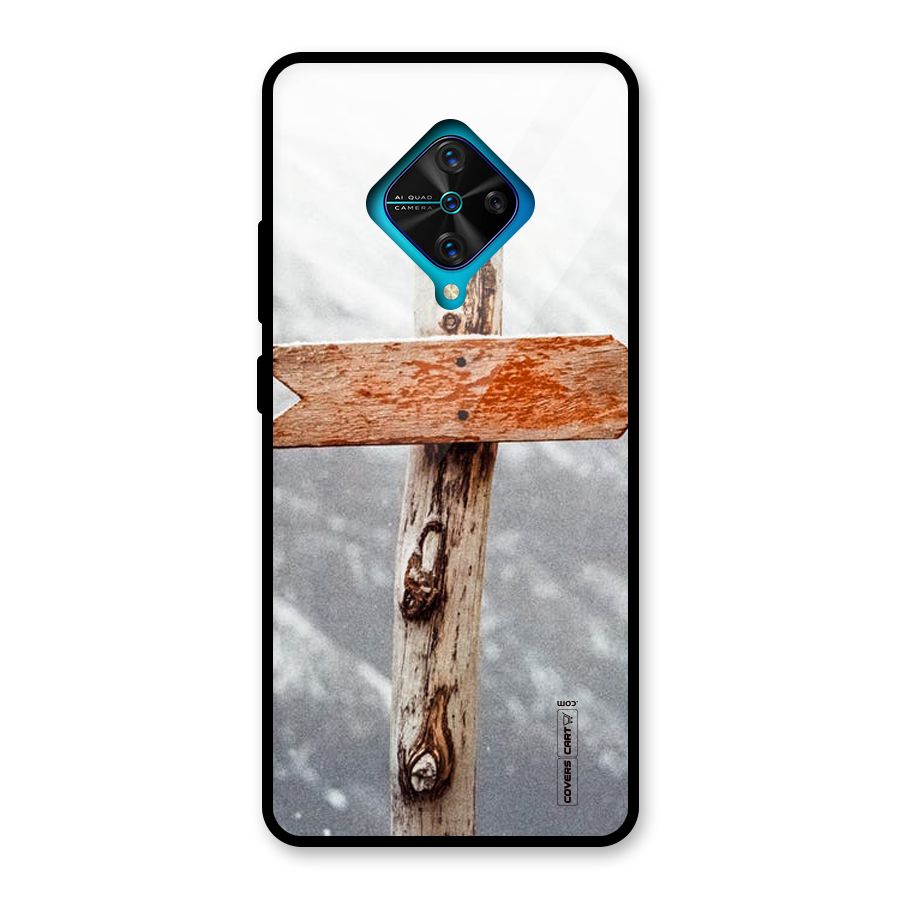 Wood And Snow Glass Back Case for Vivo S1 Pro