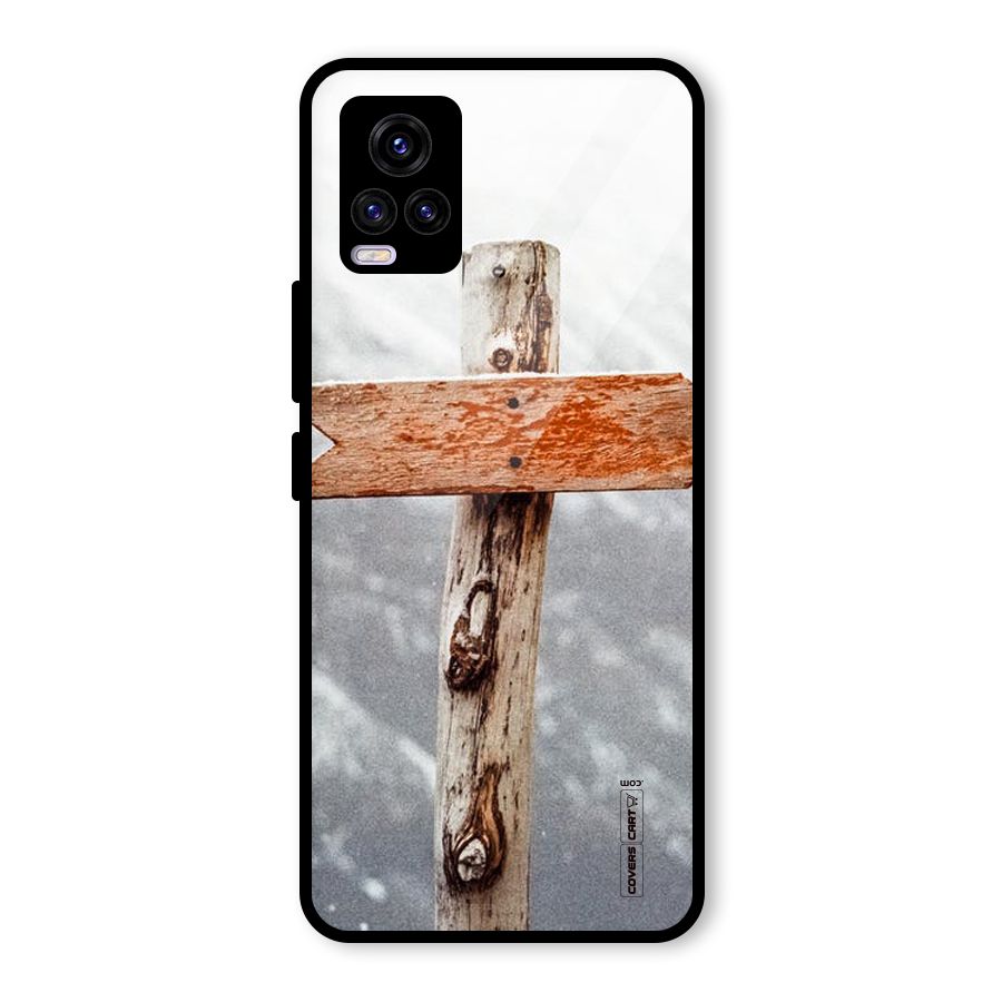 Wood And Snow Glass Back Case for Vivo V20