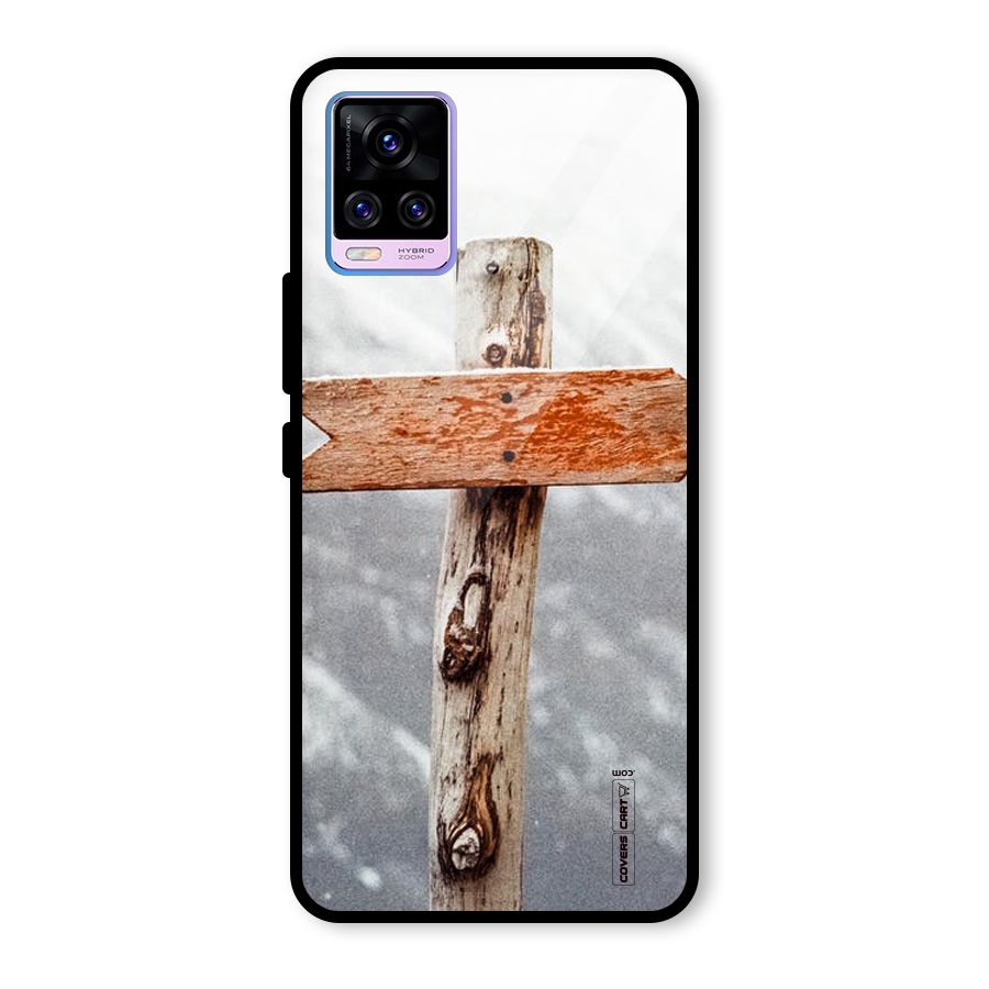 Wood And Snow Glass Back Case for Vivo V20 Pro