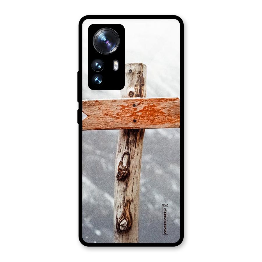 Wood And Snow Glass Back Case for Xiaomi 12 Pro