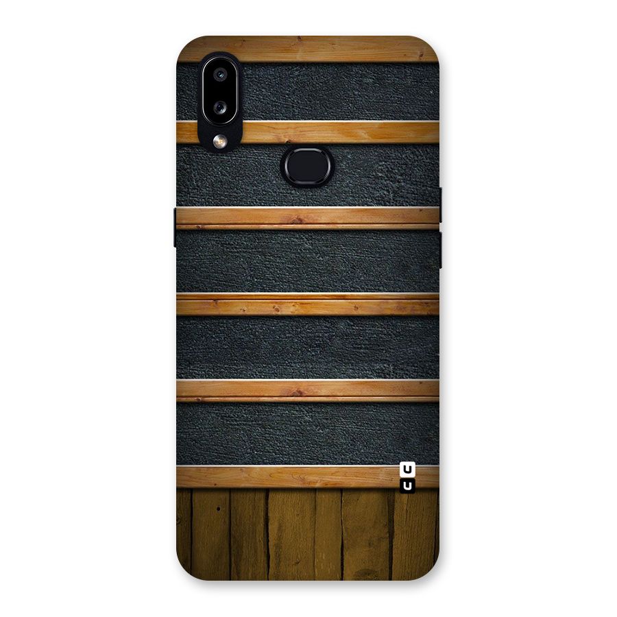 Wood Design Back Case for Galaxy A10s