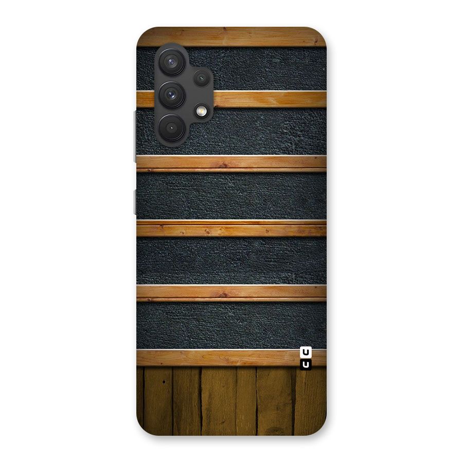 Wood Design Back Case for Galaxy A32