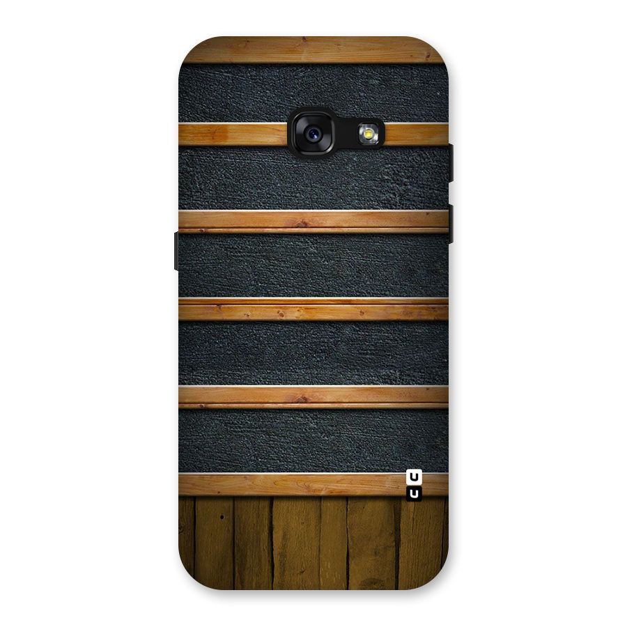 Wood Design Back Case for Galaxy A3 (2017)