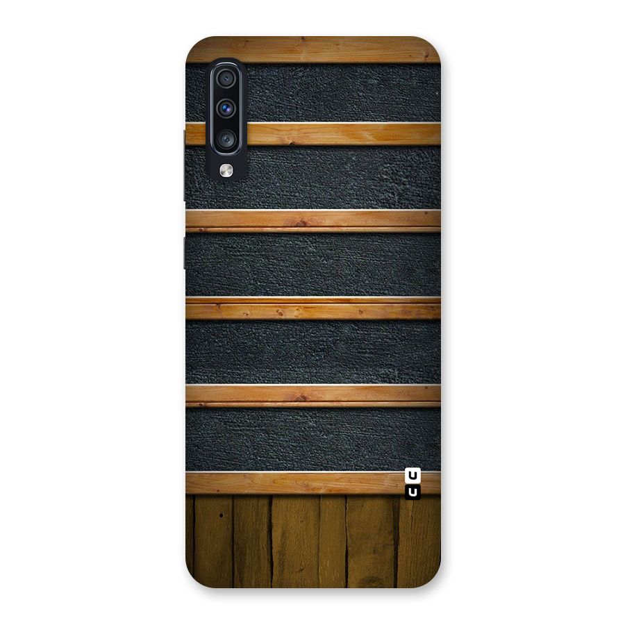 Wood Design Back Case for Galaxy A70
