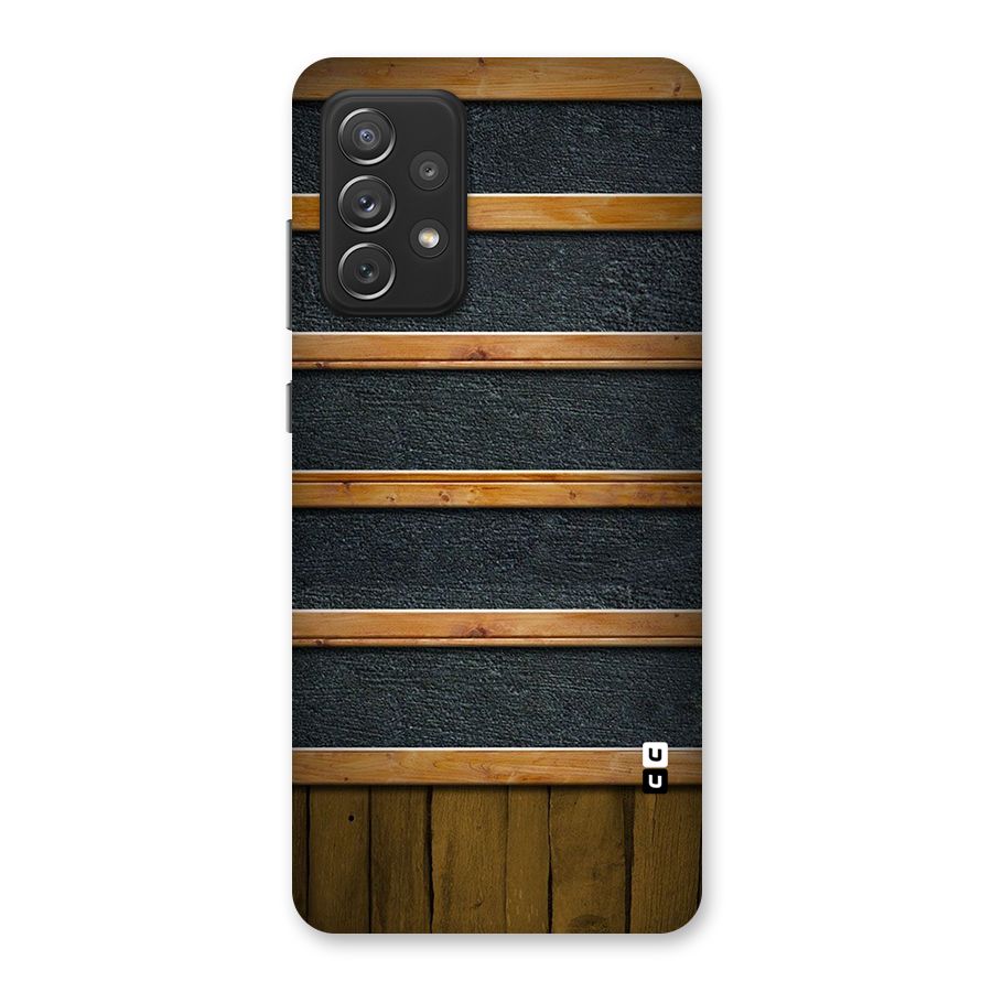 Wood Design Back Case for Galaxy A72
