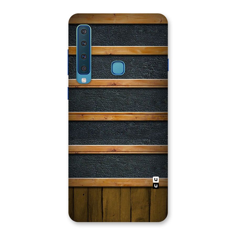 Wood Design Back Case for Galaxy A9 (2018)