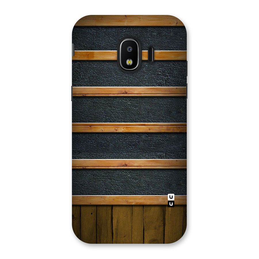 Wood Design Back Case for Galaxy J2 Pro 2018