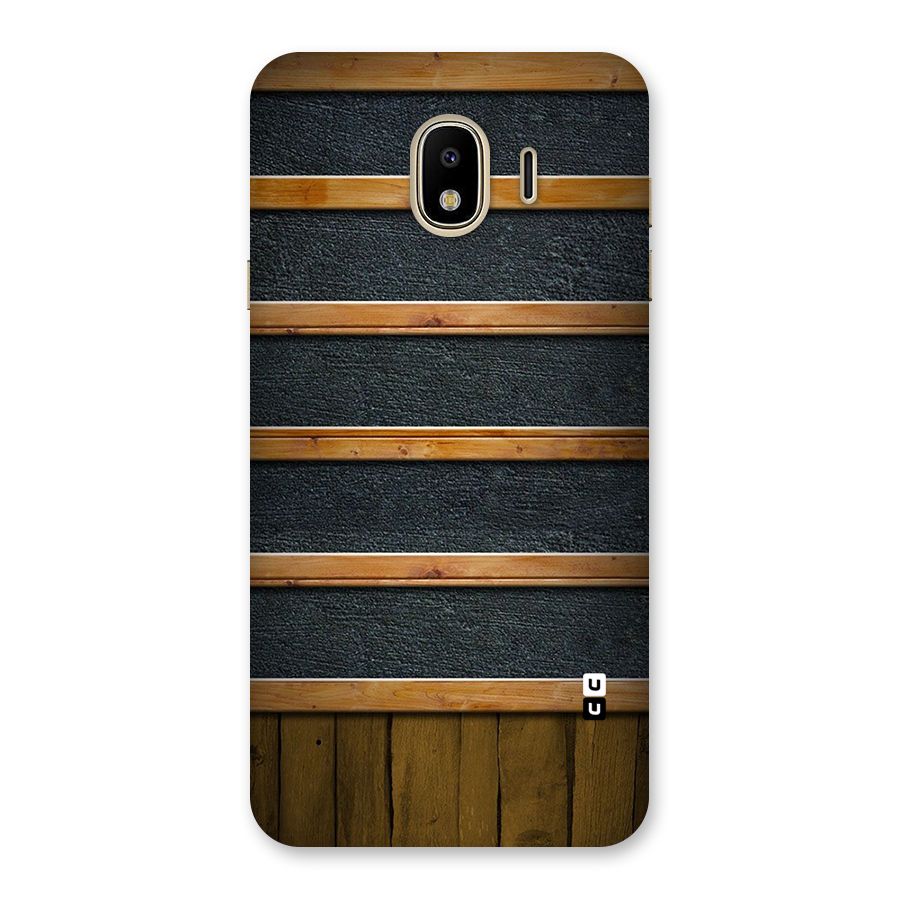 Wood Design Back Case for Galaxy J4