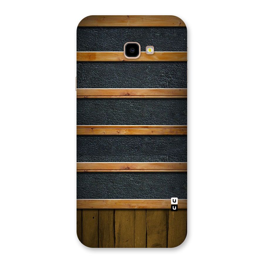 Wood Design Back Case for Galaxy J4 Plus