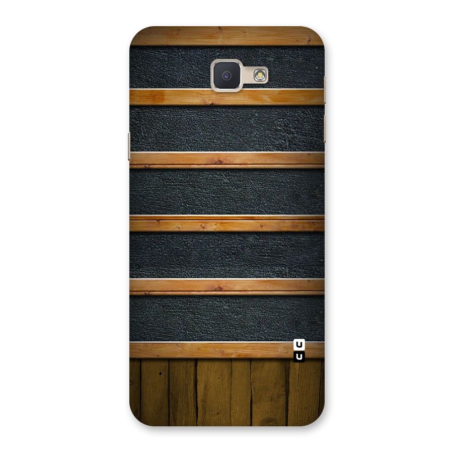 Wood Design Back Case for Galaxy J5 Prime
